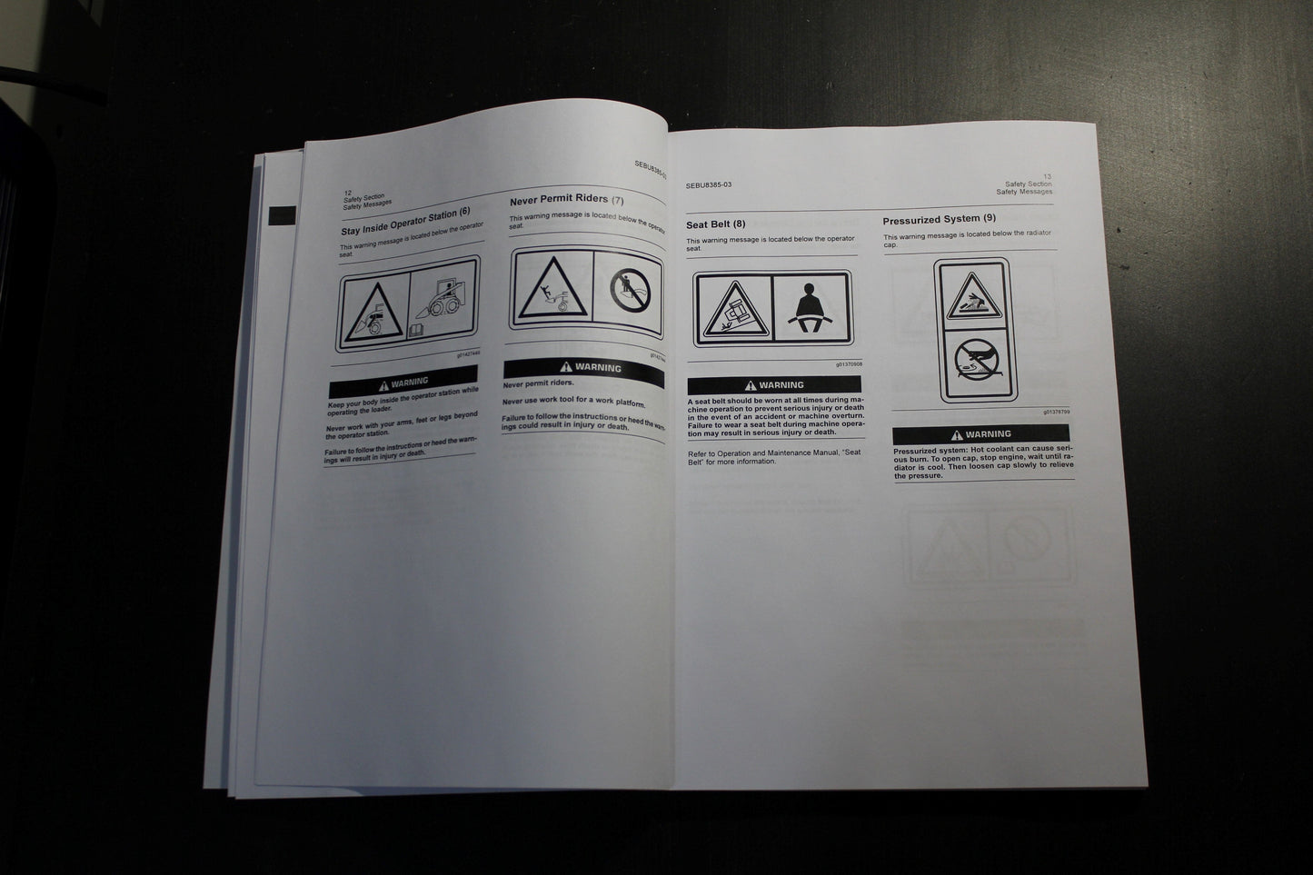 CATERPILLAR 216B2 226B2 232B2 236B2 SKID STEER LOADER OPERATORS MANUAL