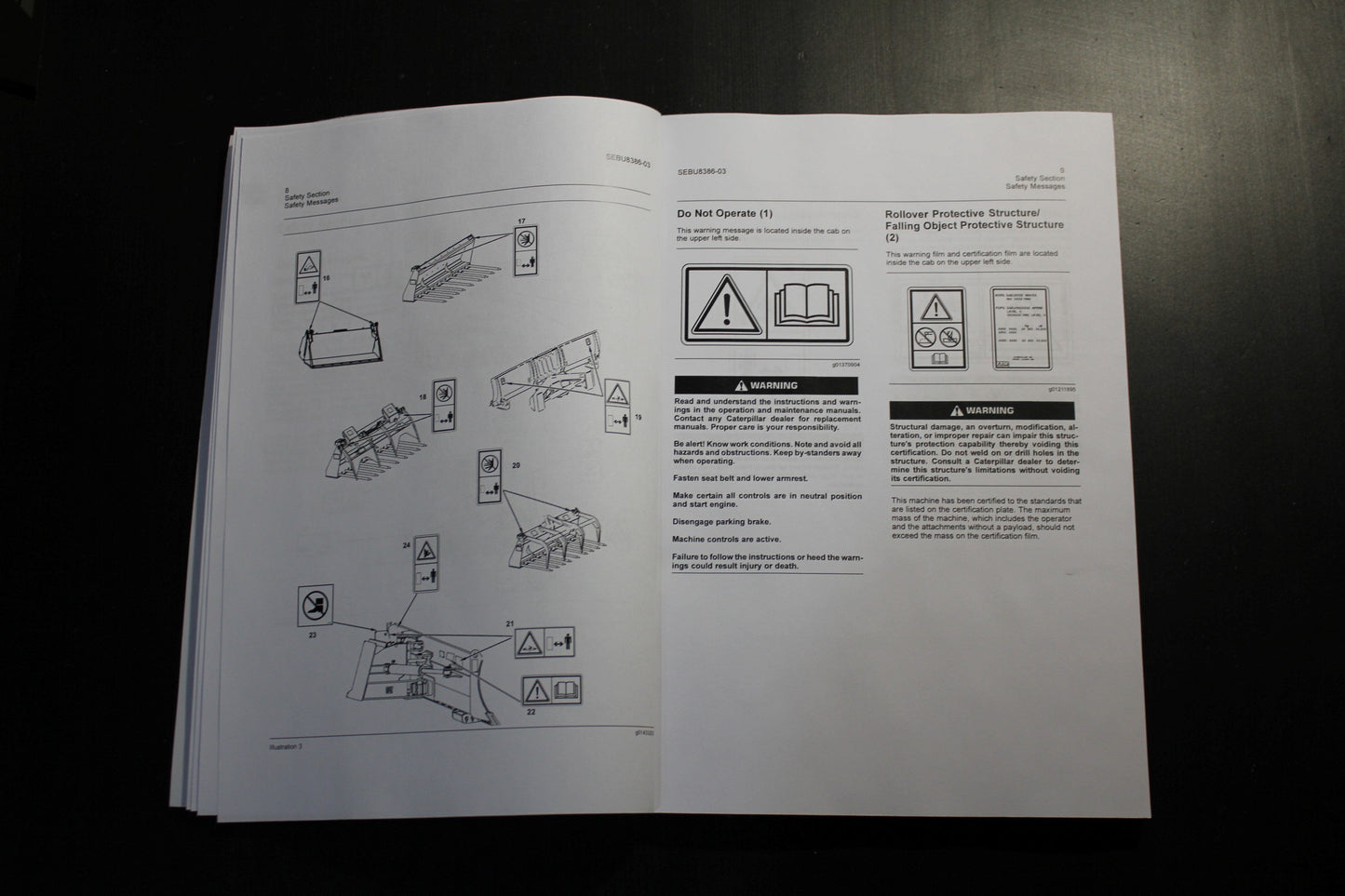 CATERPILLAR CAT 247B2 257B2 MULTI TERRAIN LOADER OPERATORS MANUAL