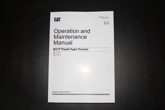 CATERPILLAR CAT D11T TRACK-TYPE TRACTOR OPERATORS MANUAL