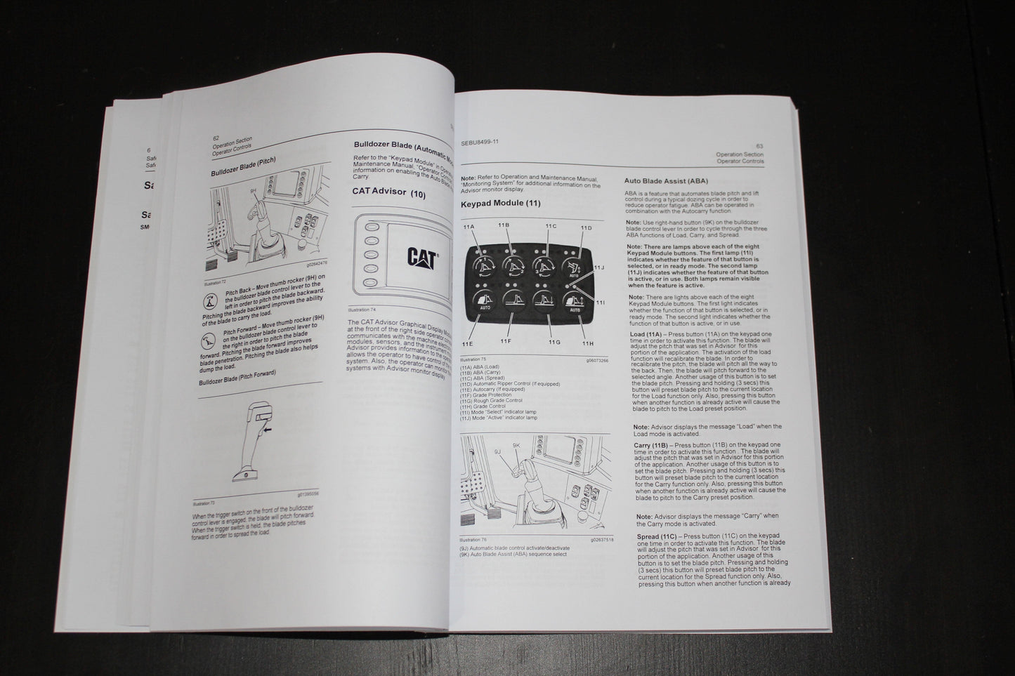 CATERPILLAR CAT D11T TRACK-TYPE TRACTOR OPERATORS MANUAL