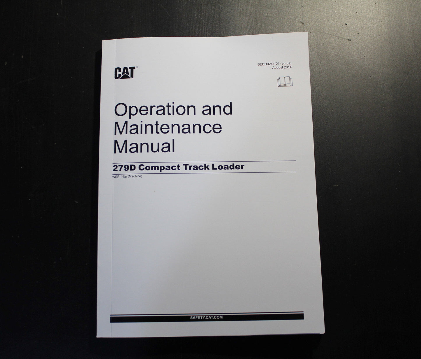 CATERPILLAR CAT 279D COMPACT TRACK LOADER OPERATORS MANUAL