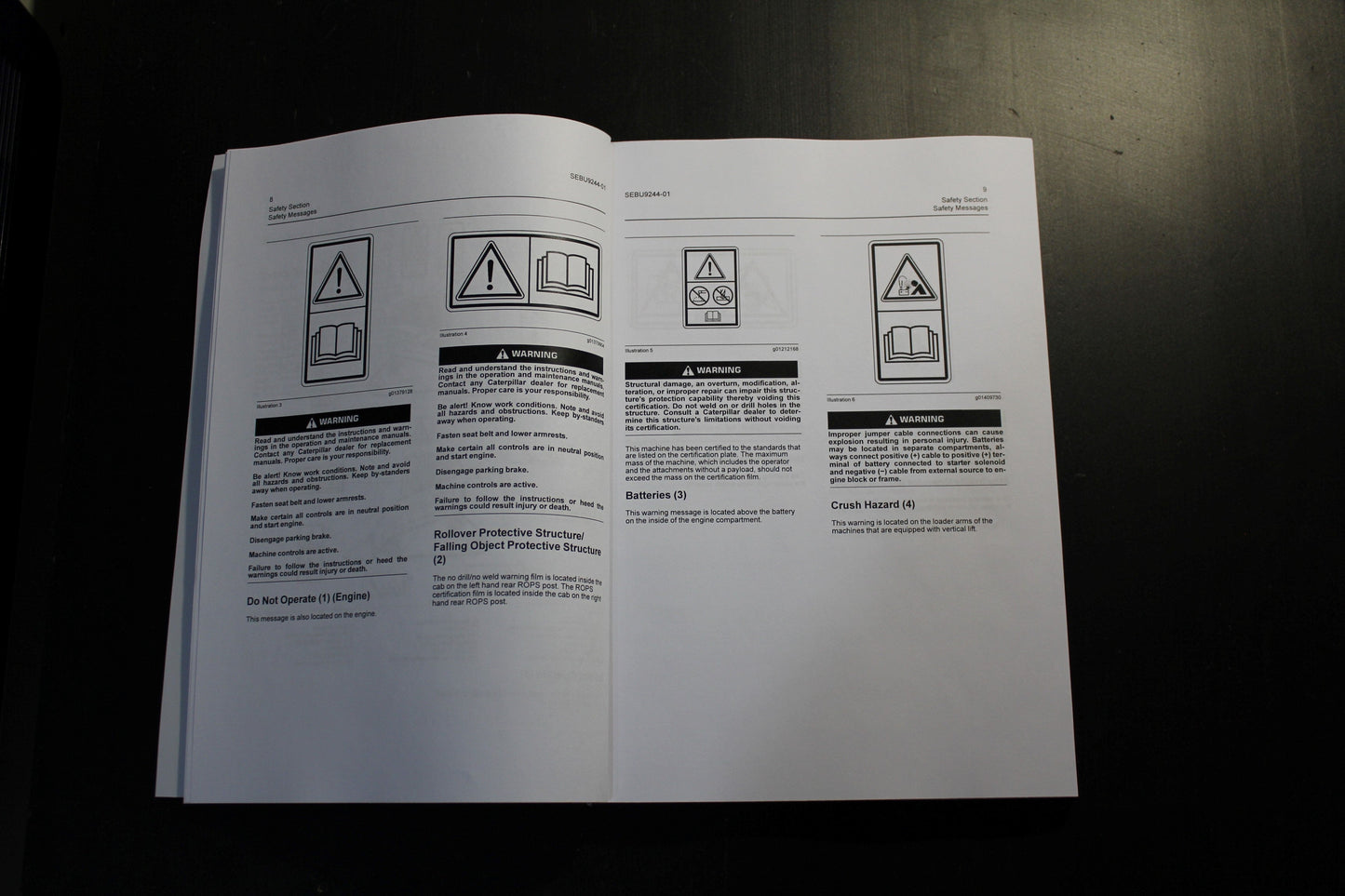 CATERPILLAR CAT 279D COMPACT TRACK LOADER OPERATORS MANUAL