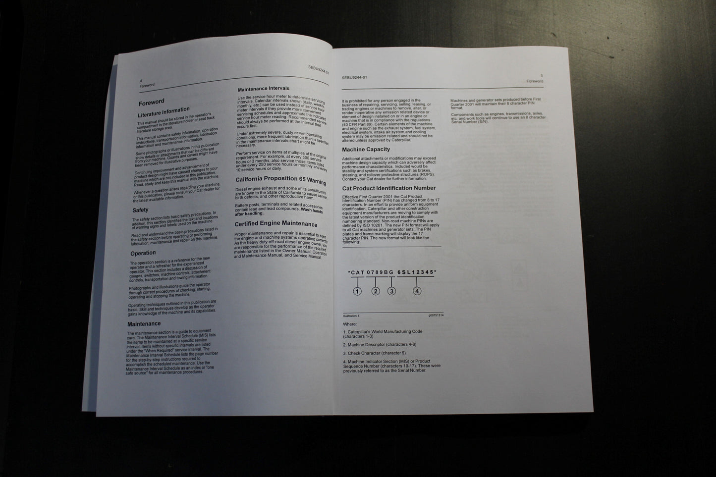 CATERPILLAR CAT 279D COMPACT TRACK LOADER OPERATORS MANUAL