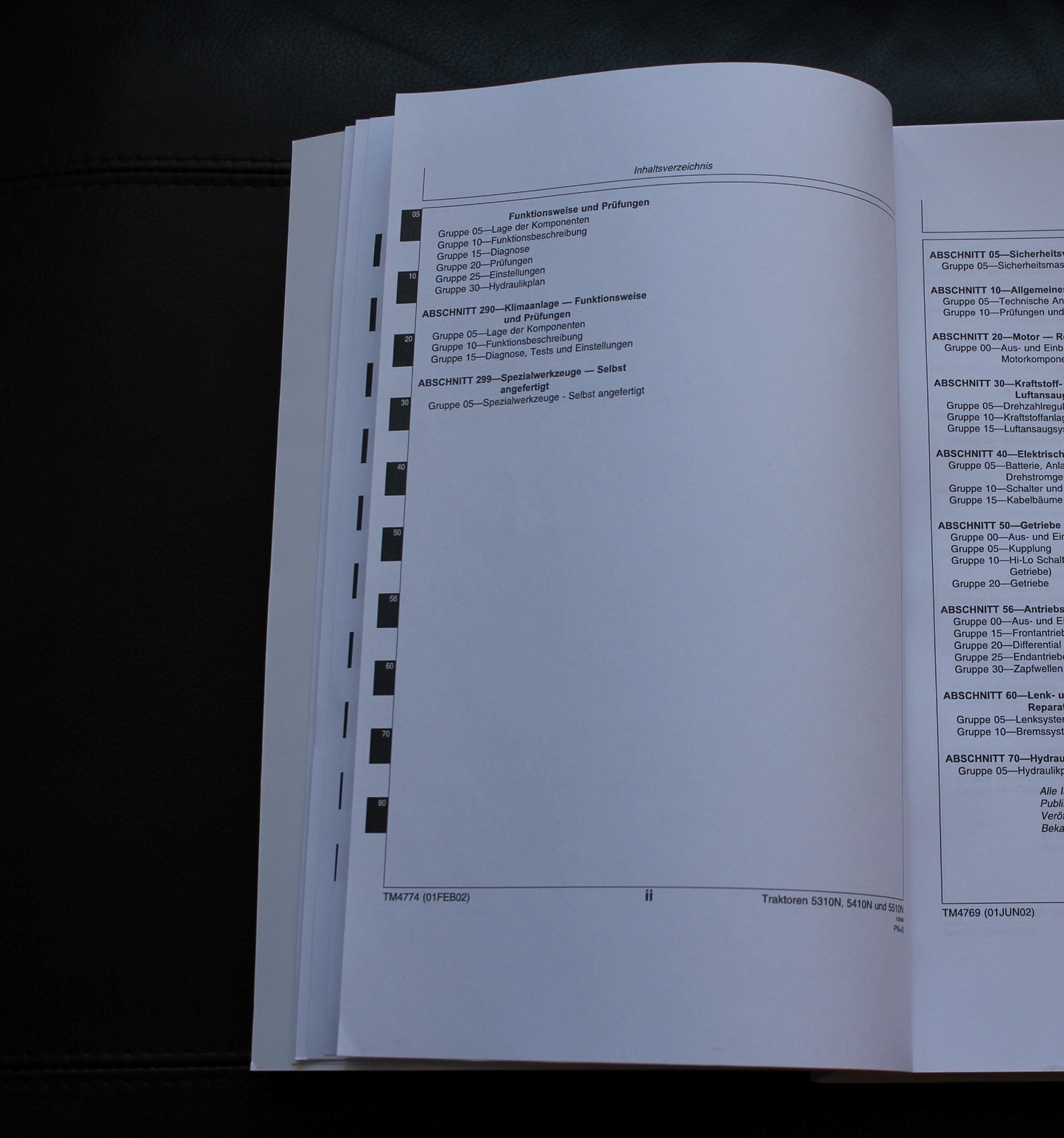 JOHN DEERE 5310N 5410N 5510N TRAKTOREN REPARATURHANDBUCH WERKSTATTHANDBUCH