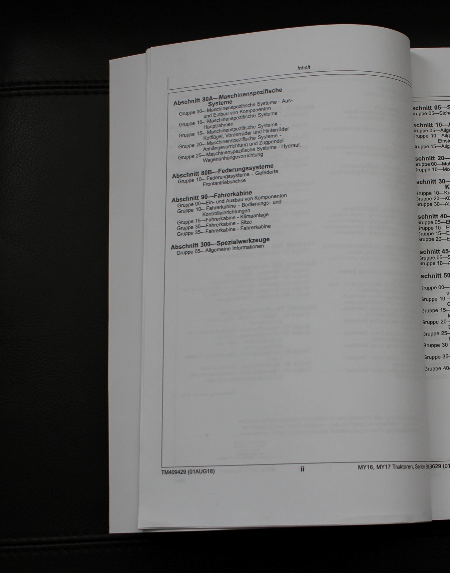 JOHN DEERE 6MC 6RC  TRAKTOREN REPARATURHANDBUCH WERKSTATTHANDBUCH