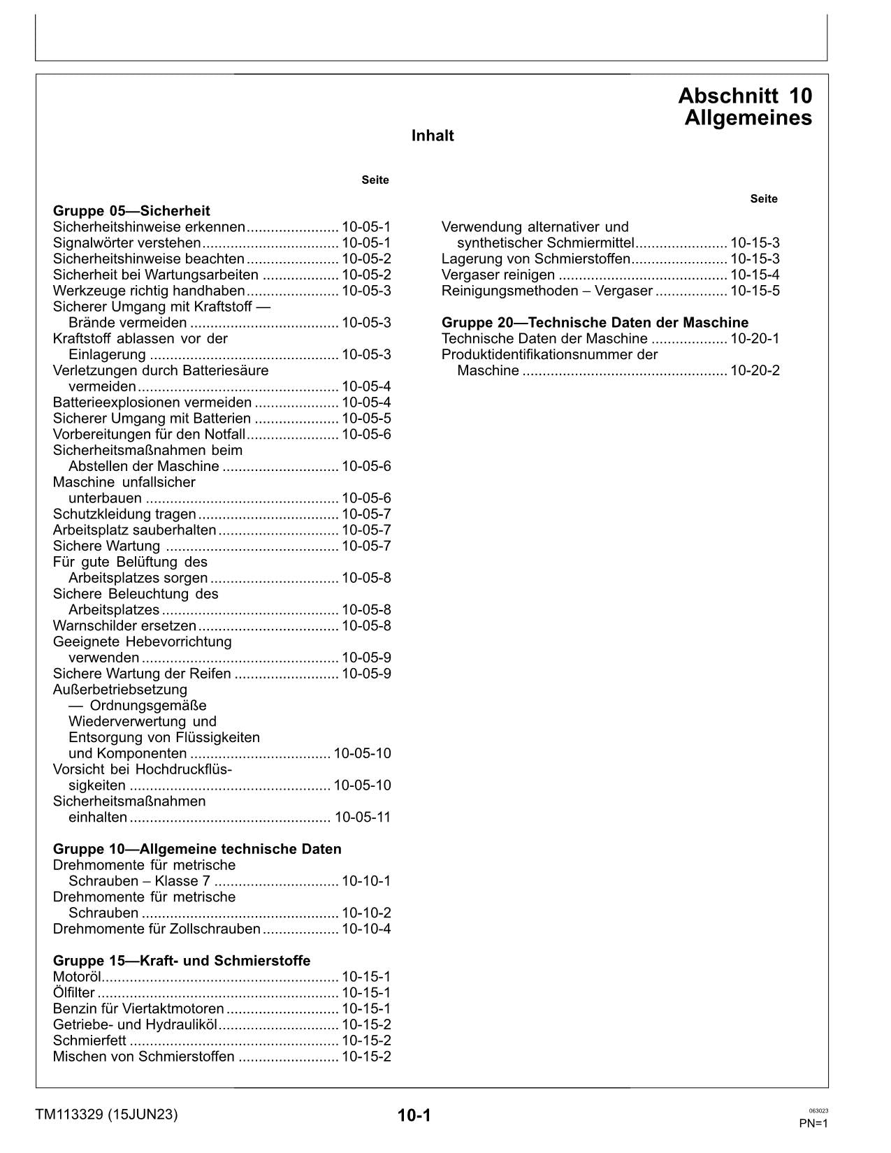 JOHN DEERE X105 X125 X145 X165 107S TRAKTOR REPARATURHANDBUCH WERKSTATTHANDBUCH