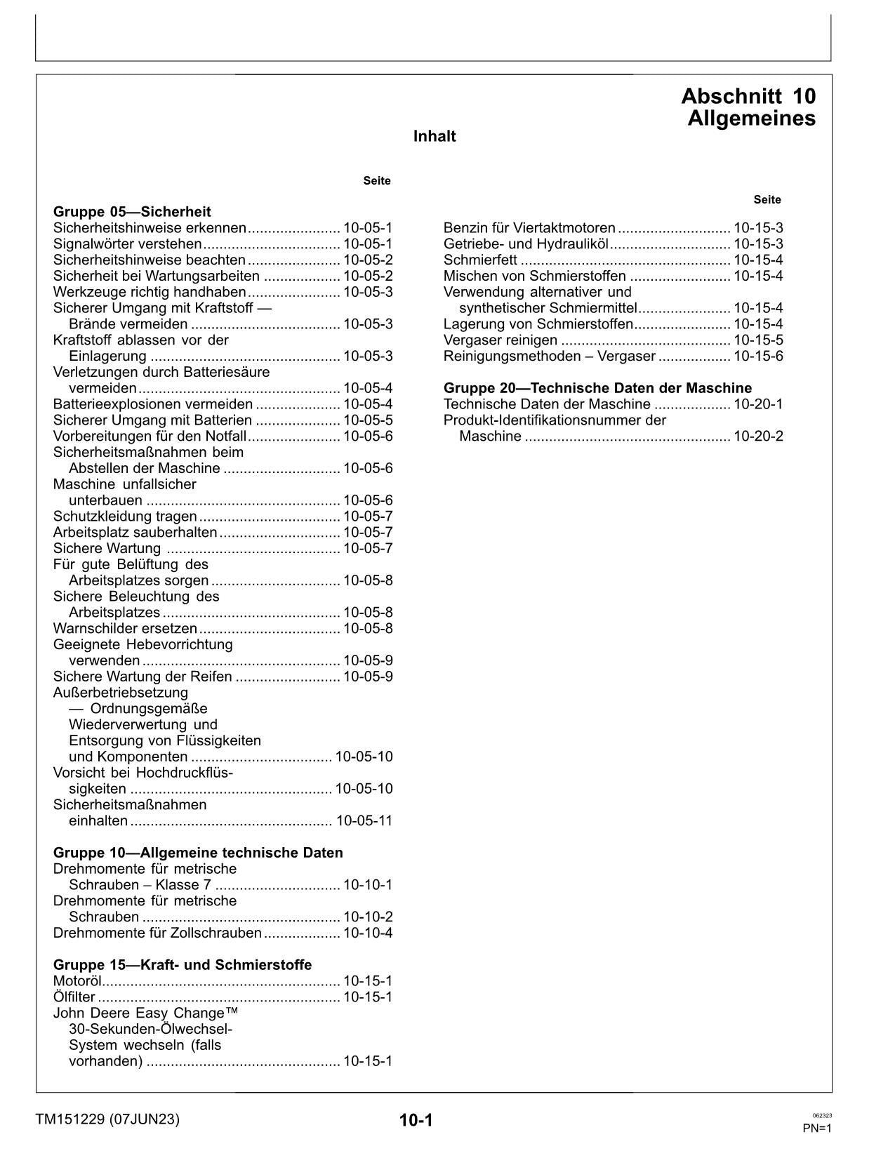 JOHN DEERE X106 X126 X166 X107S TRAKTOR REPARATURHANDBUCH WERKSTATTHANDBUCH