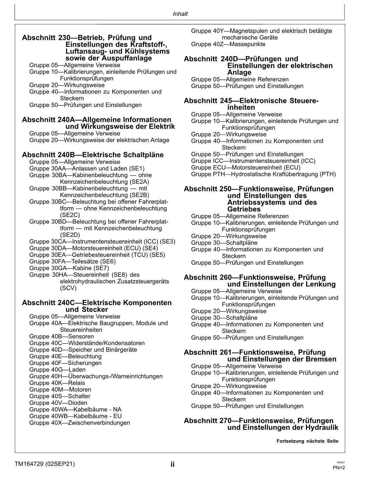 JOHN DEERE 3033R 3046R 3039R KOMPACTTRAKTOR DIAGNOSE REPARATURHANDBUCH