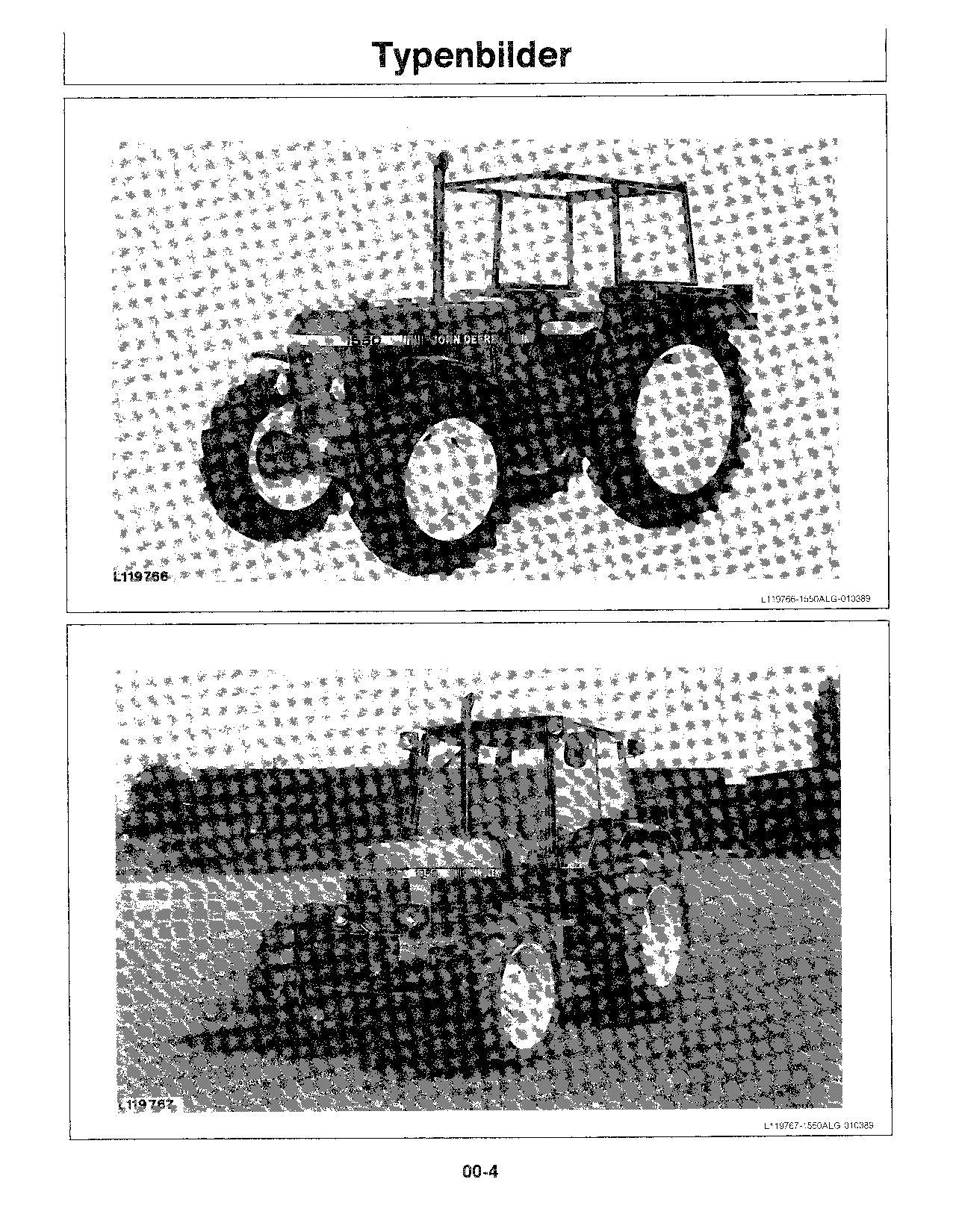 JOHN DEERE 1550 1750 1850 1850N 1950  1950N TRAKTOR BETRIEBSANLEITUNG #2