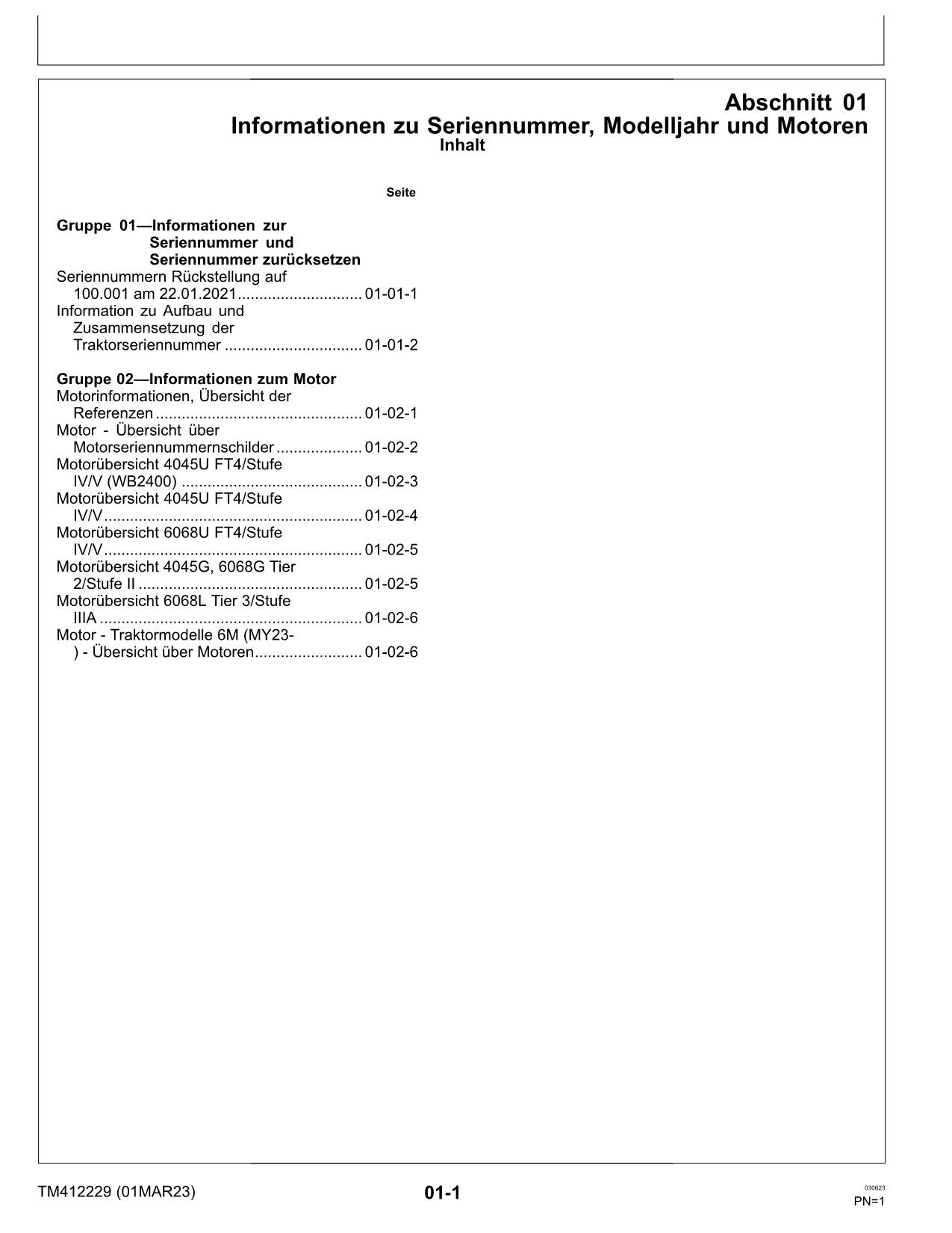 JOHN DEERE 6210M 6155M 6165M 6175M 6185M 6195M 6155MH TRAKTOR REPARATURHANDBUCH