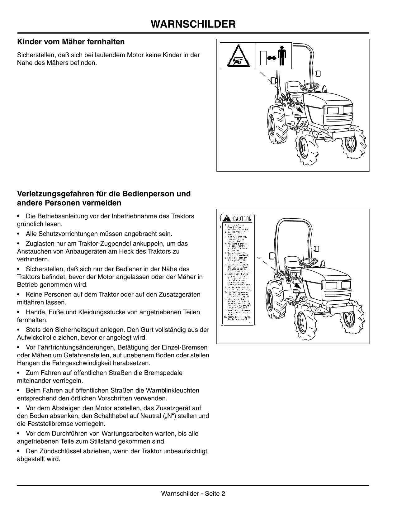 JOHN DEERE 4100 MIT GANGGETRIEBE TRAKTOR BETRIEBSANLEITUNG #1