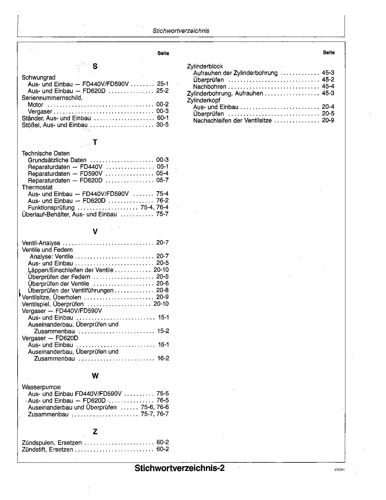 JOHN DEERE K 445 455 E 1800 425 2243 MOTOR REPARATURHANDBUCH WERKSTATTHANDBUCH