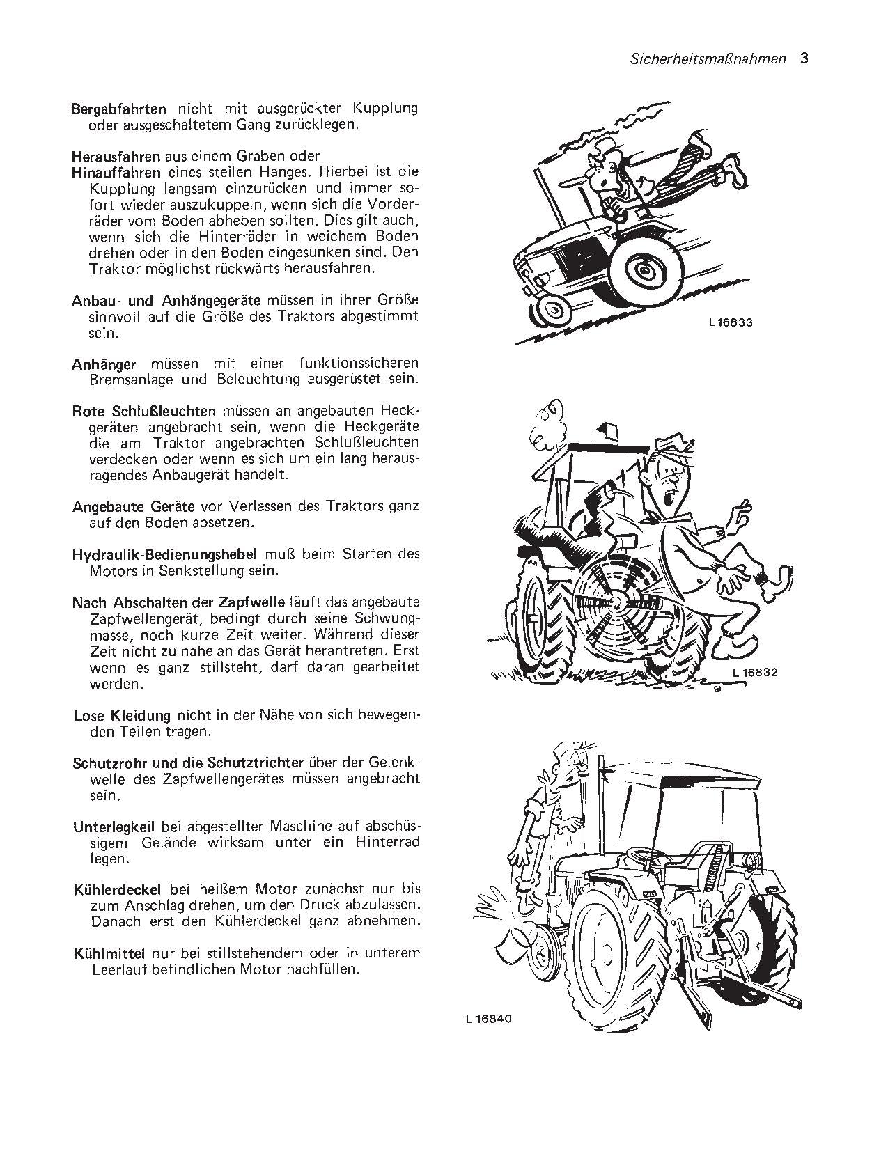 JOHN DEERE 3040 3140 TRAKTOR BETRIEBSANLEITUNG #1