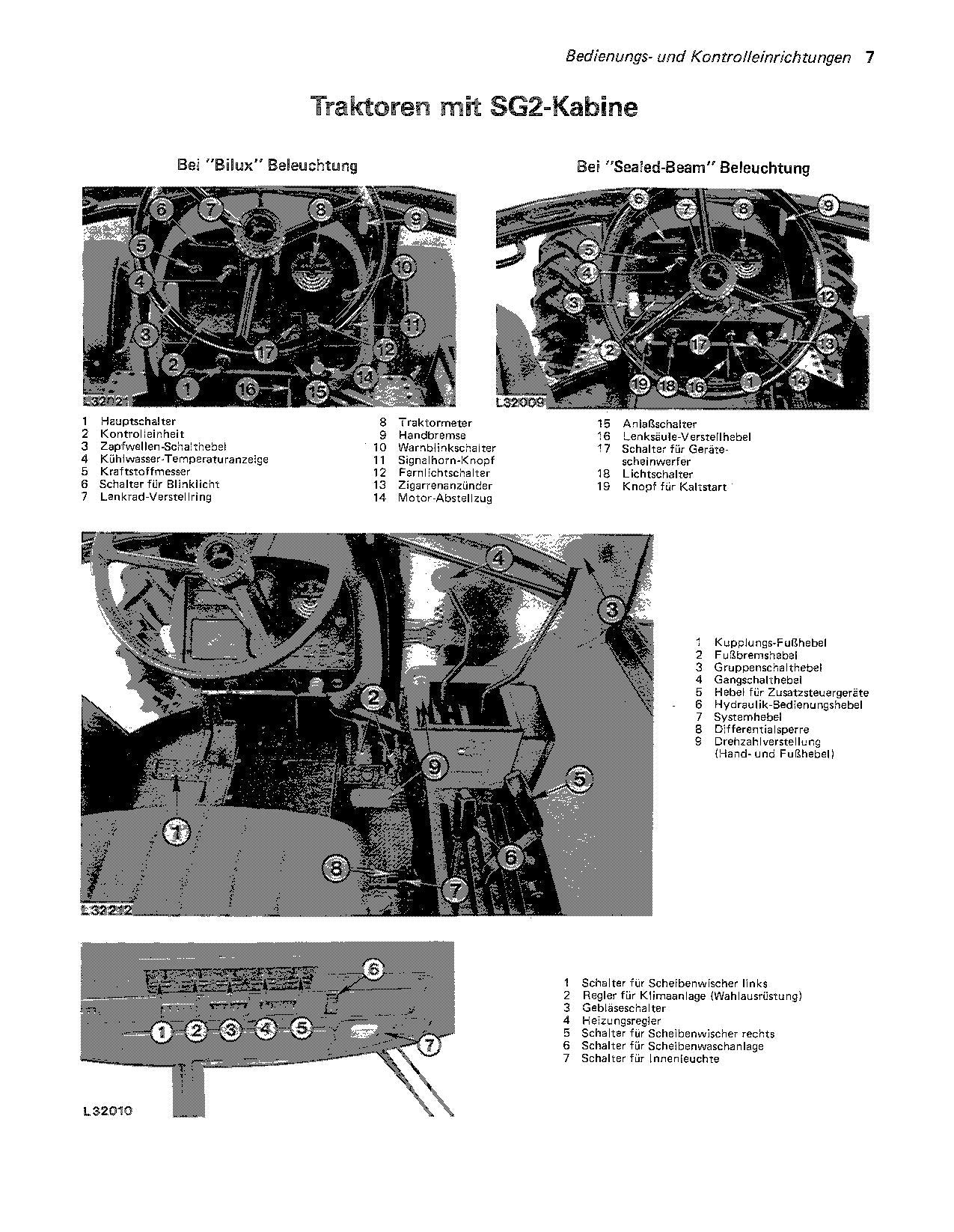 JOHN DEERE 1640 2040 2040S TRAKTOR BETRIEBSANLEITUNG #1