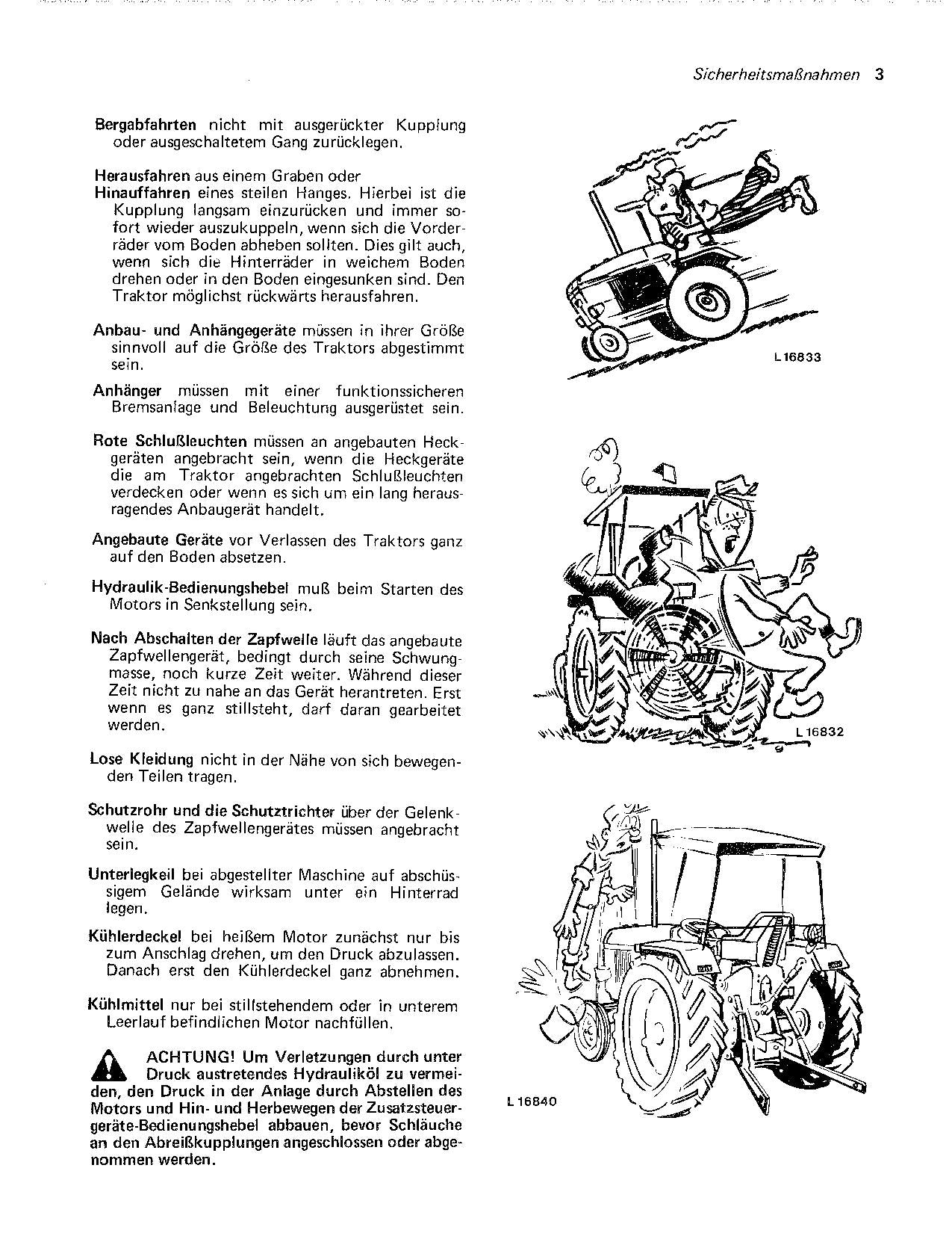 JOHN DEERE 3040 3140 TRAKTOR BETRIEBSANLEITUNG #2