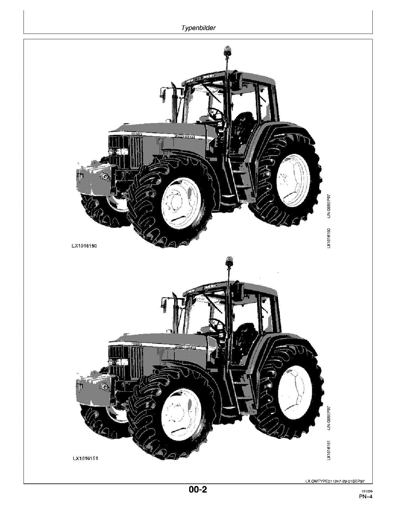 JOHN DEERE 6510 6610 6810 6910 TRAKTOR BETRIEBSANLEITUNG #3