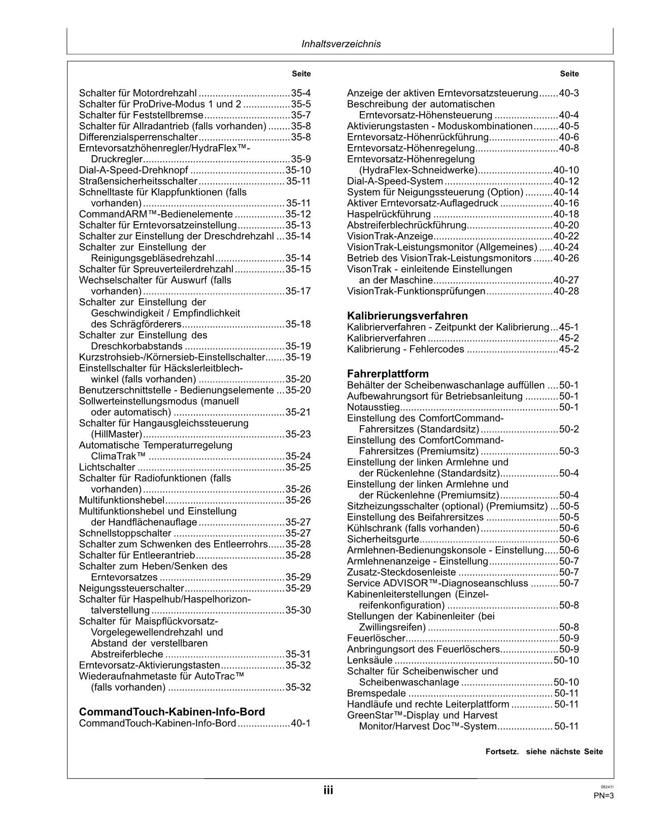 John Deere S680 S690 HILLMASTER Mähdrescher betriebsanleitung – PROFMANUAL