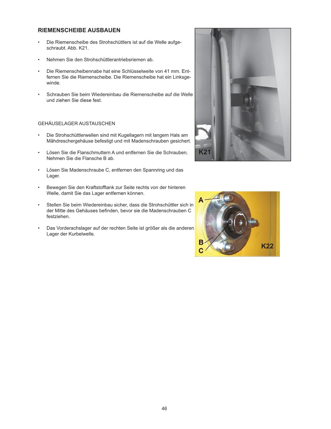 John Deere W330 mähdrescher REPARATURHANDBUCH FUNKTIONSWEISE TEST