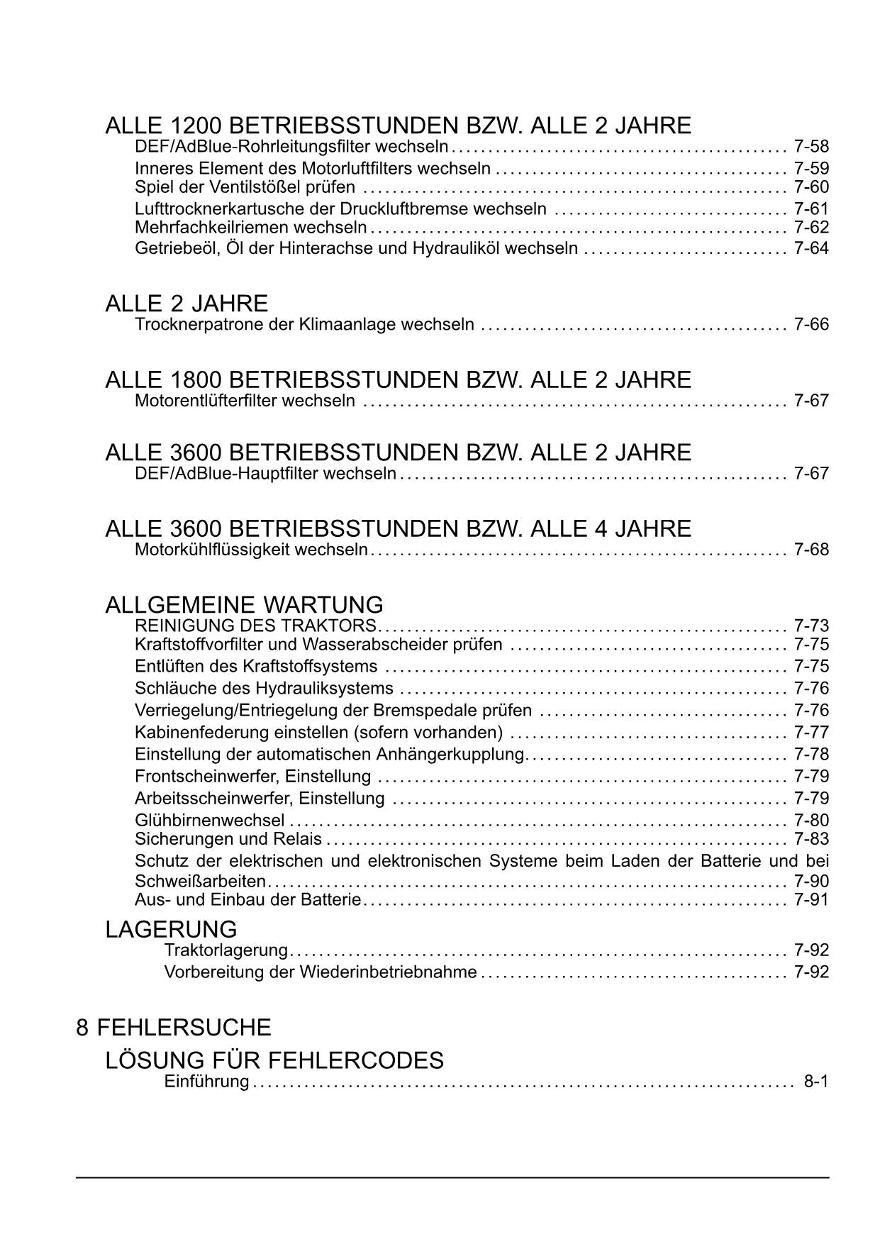 Manuel d'instructions pour tracteur New Holland T7.230 T7.245 T7.260 STAGE IV