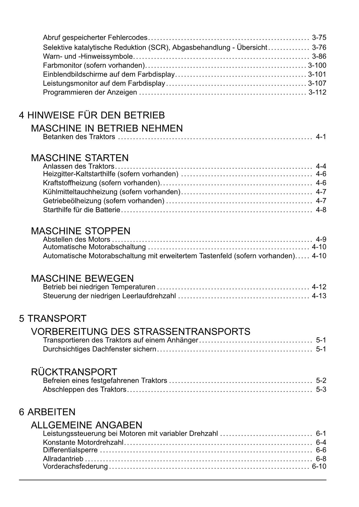 Manuel d'instructions pour tracteur New Holland T7.230 T7.245 T7.260 STAGE IV