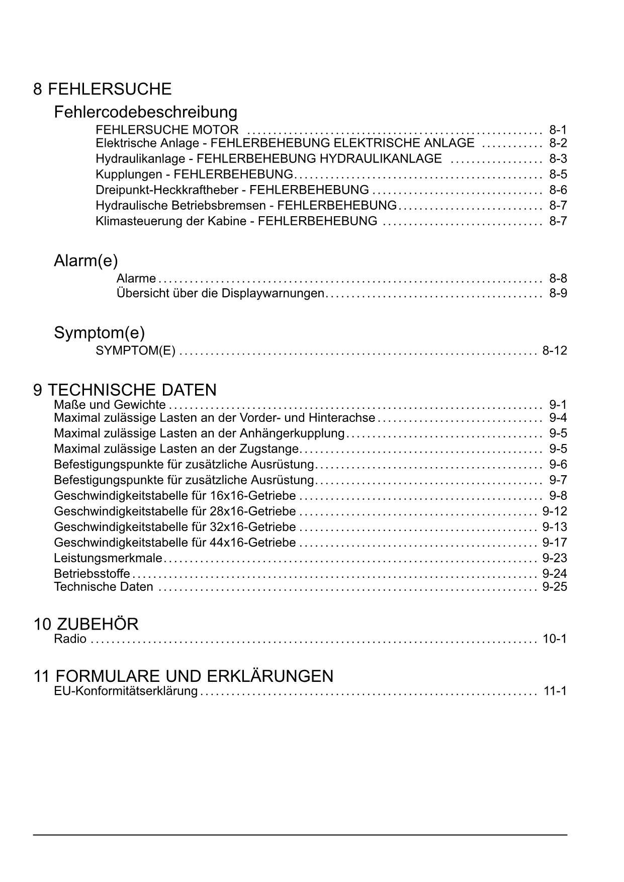 New Holland T4.80V T4.90V T4.100V T4.110V Traktor-Betriebsanleitung Nr. 2