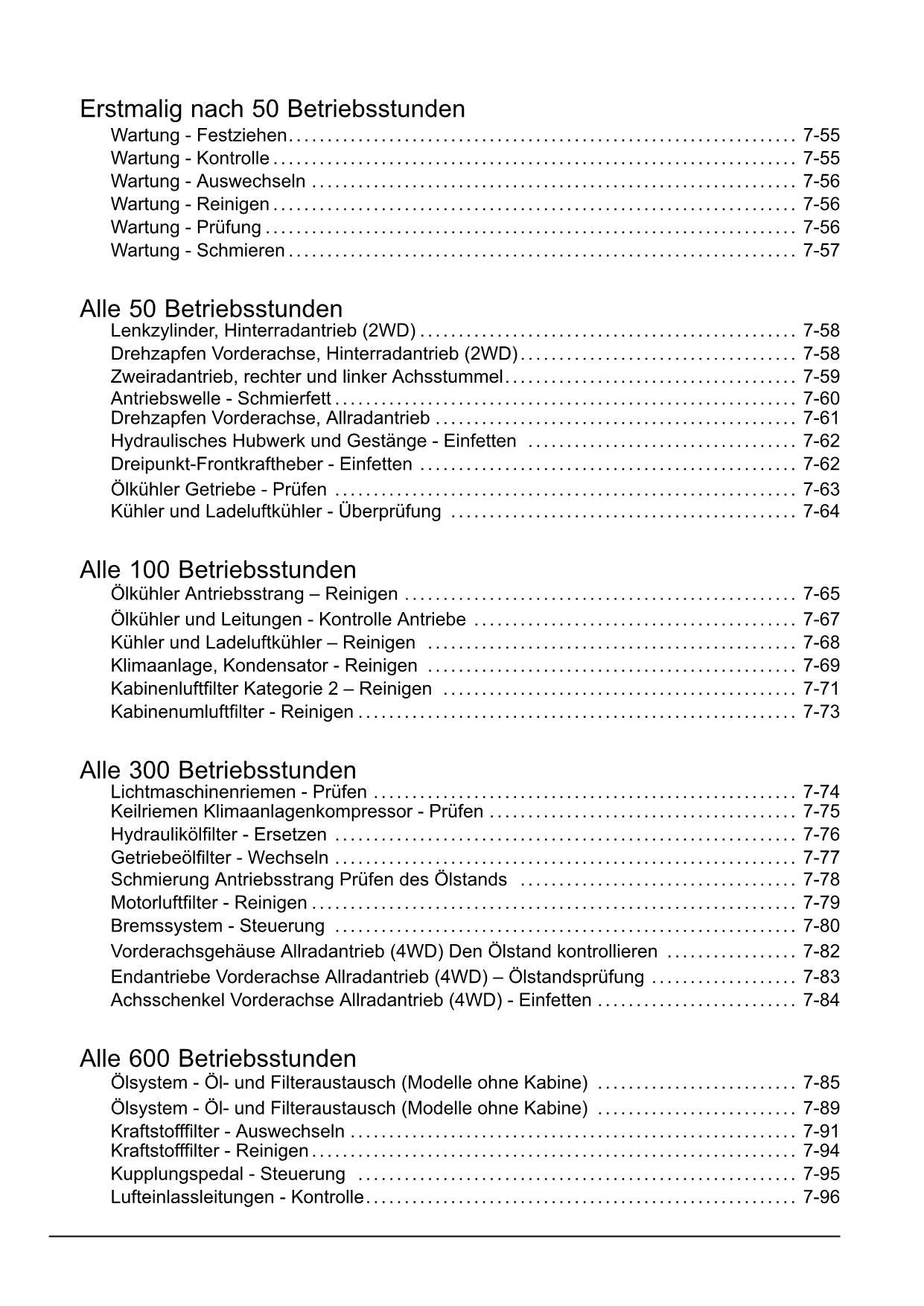 New Holland T4.80V T4.90V T4.100V T4.110V Traktor-Betriebsanleitung Nr. 2