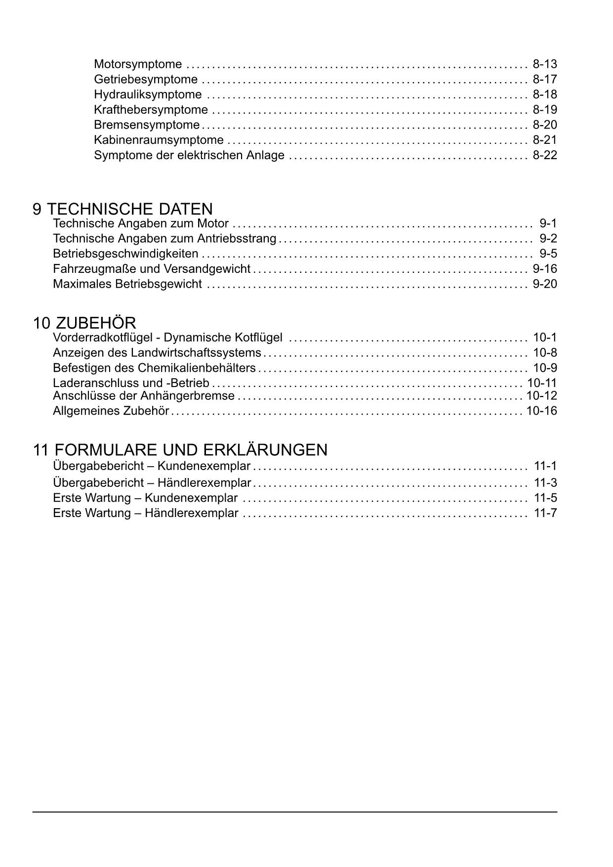 New Holland T8.275 T8.300 T8.330 T8.390 manuel d'instructions pour tracteur