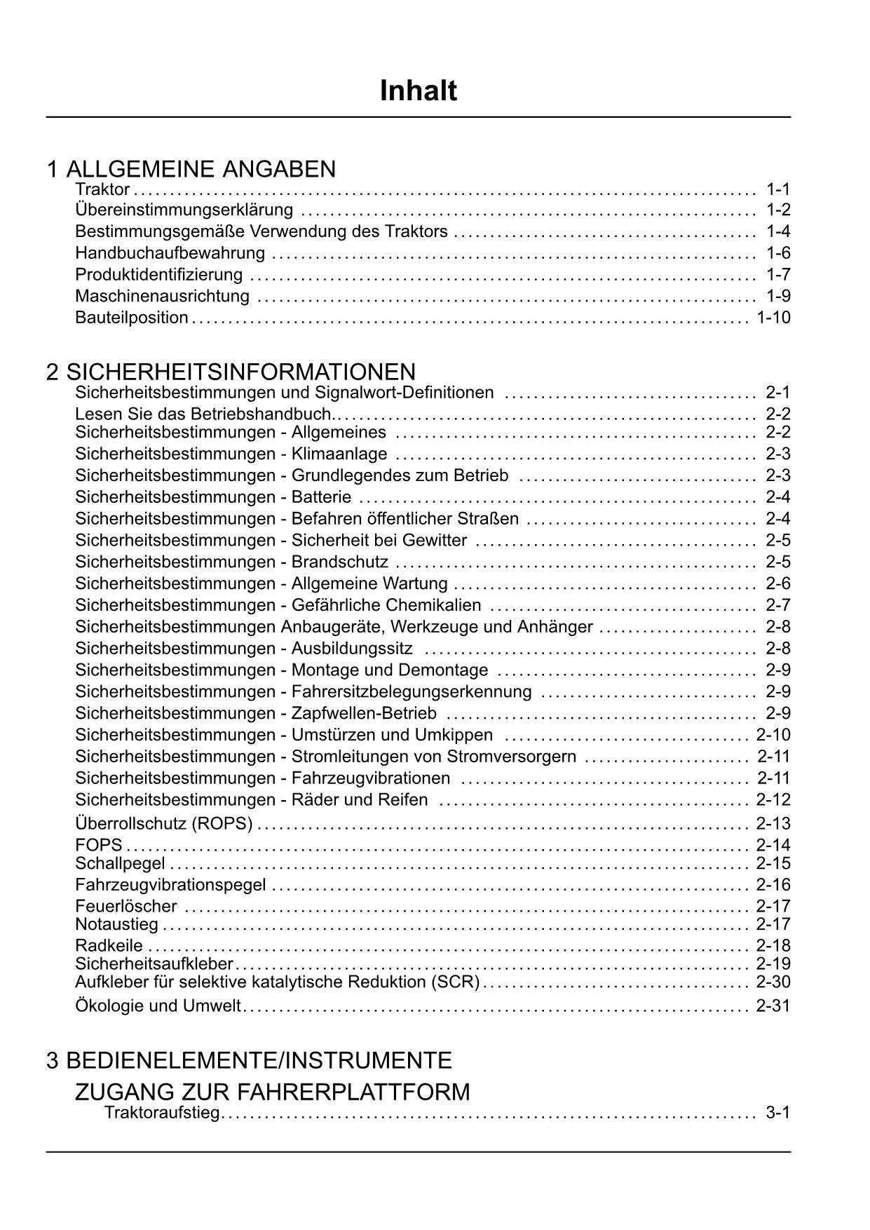 New Holland T8.275 T8.300 T8.330 T8.390 manuel d'instructions pour tracteur