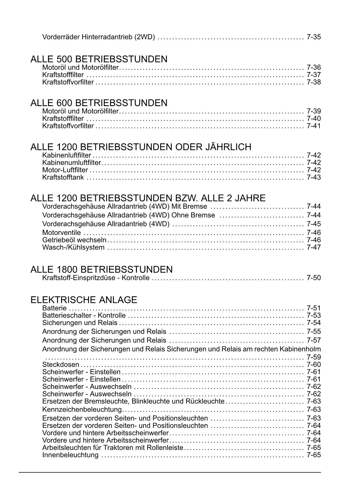 New Holland T4030N T4040N T4050N T4060N Traktor Betriebsanleitung