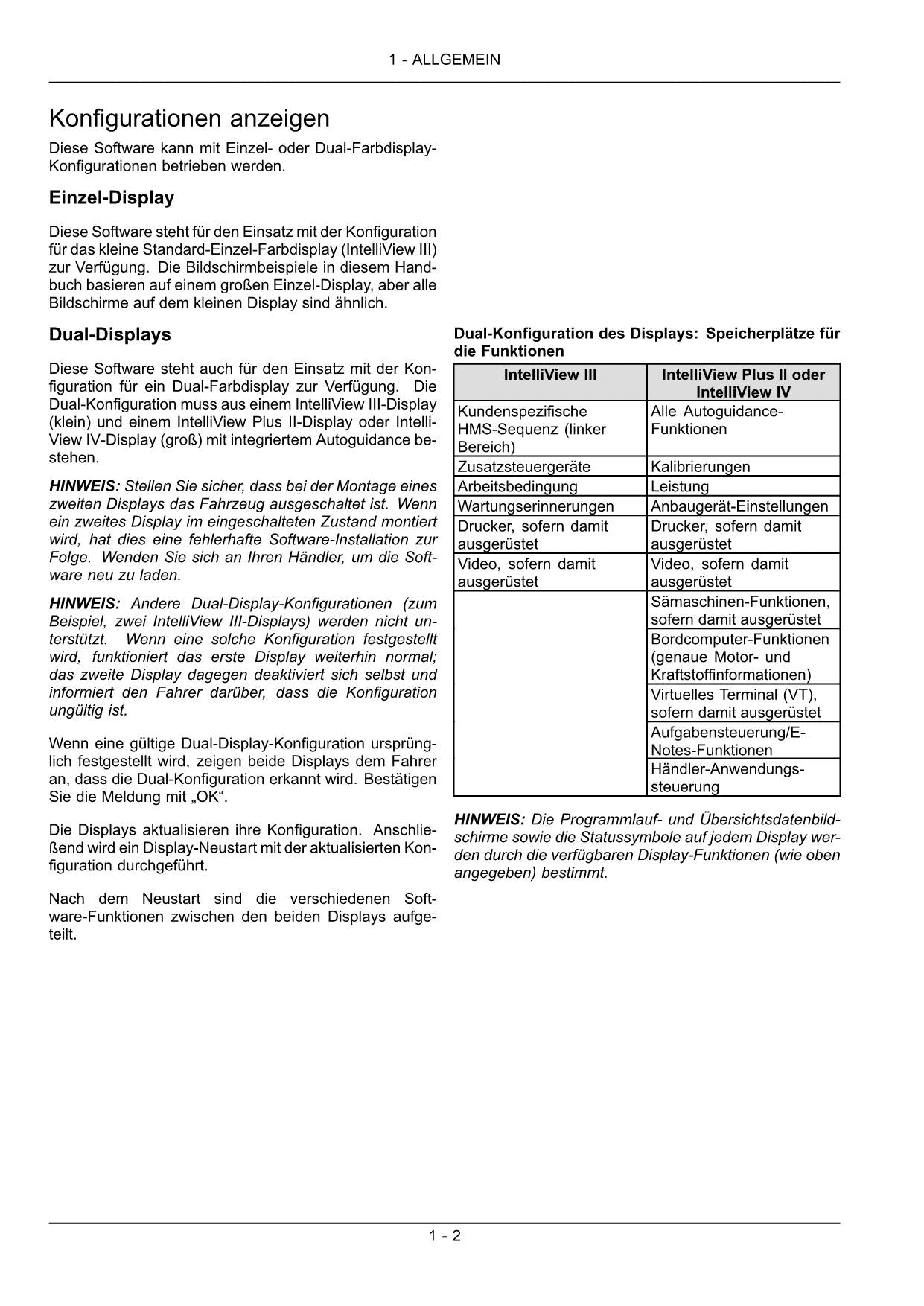 Manuel d'instructions pour tracteur New Holland PLM FIELD PERFOMER V26 LARGE