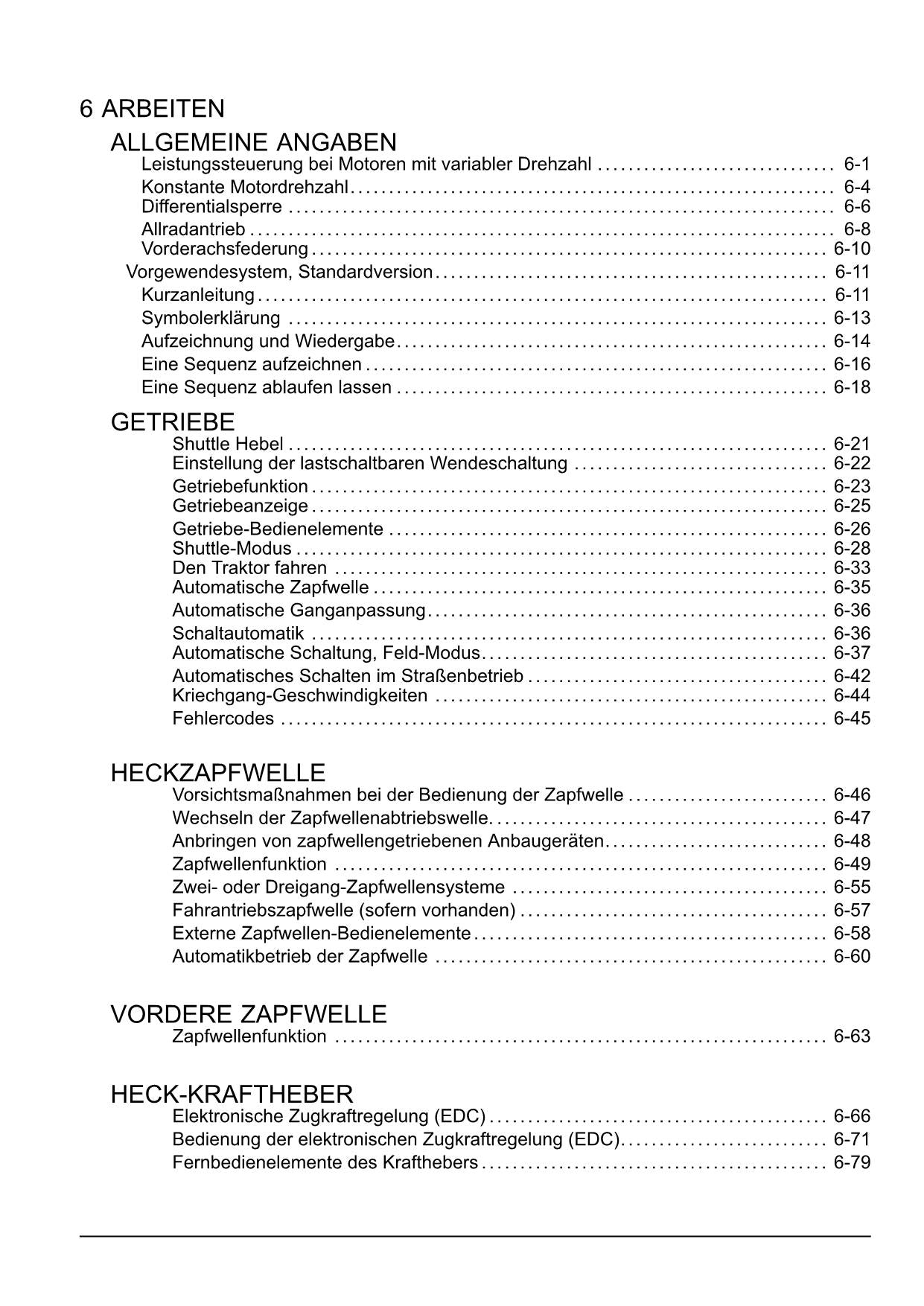 Manuel d'utilisation du tracteur New Holland T6.125S T6.145 T6.155 STAGE 4