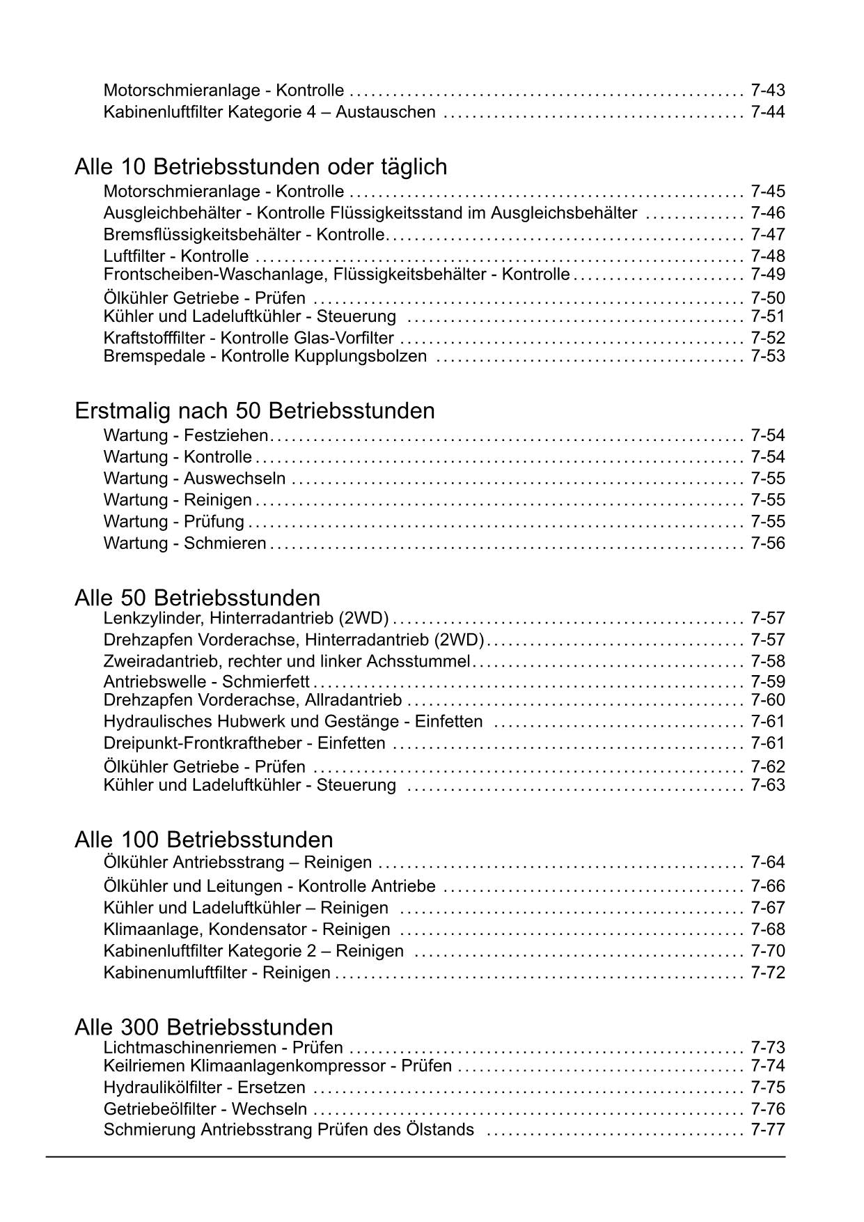 New Holland T4.80V T4.90V T4.100V T4.110V Traktor-Betriebsanleitung Nr. 3