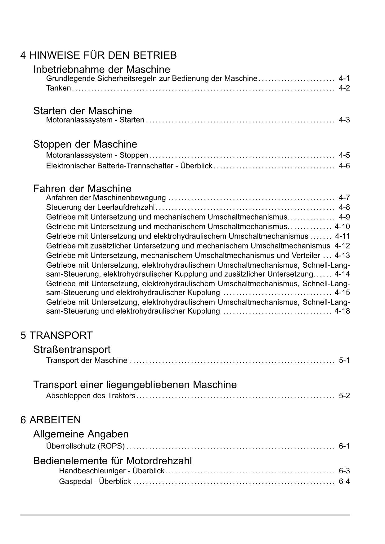 New Holland T4.80V T4.90V T4.100V T4.110V Traktor-Betriebsanleitung Nr. 3