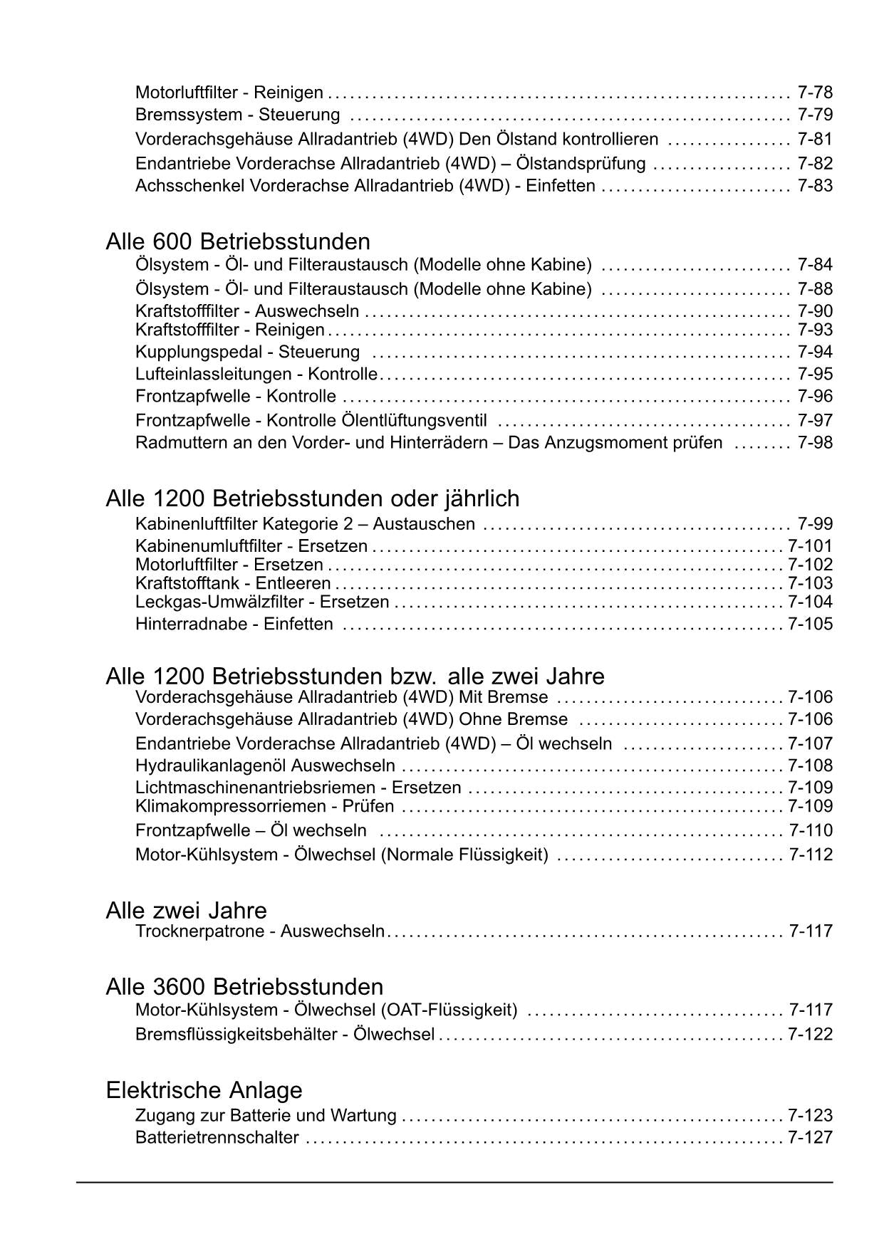 New Holland T4.80V T4.90V T4.100V T4.110V Traktor-Betriebsanleitung Nr. 3