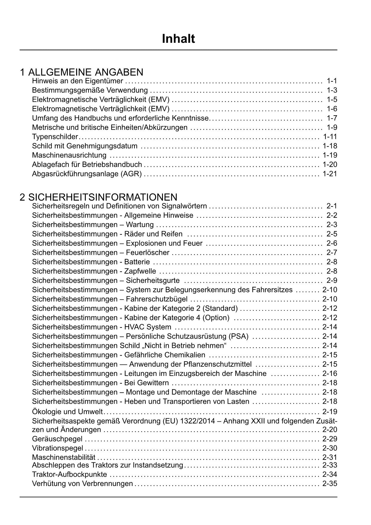 New Holland T4.80V T4.90V T4.100V T4.110V Traktor-Betriebsanleitung Nr. 3