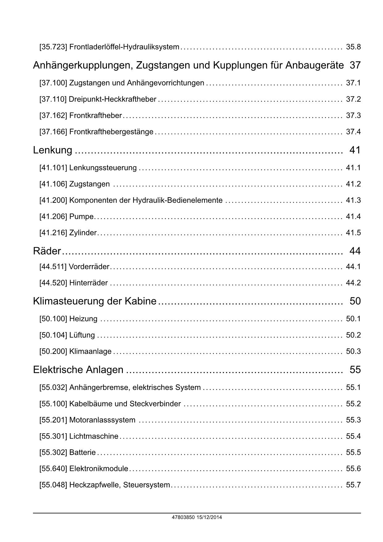 NEW HOLLAND T4.105 T4.115 T4.75 T4.85 T4.95 TRAKTOR REPARATURHANDBUCH