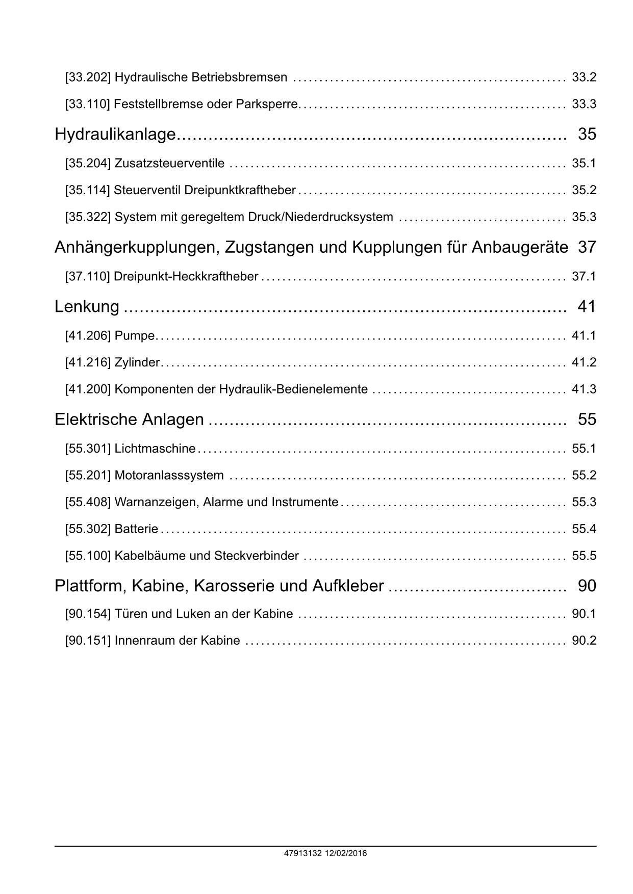 NEW HOLLAND TD4.70F TD4.80F TD4.90F TRAKTOR REPARATURHANDBUCH