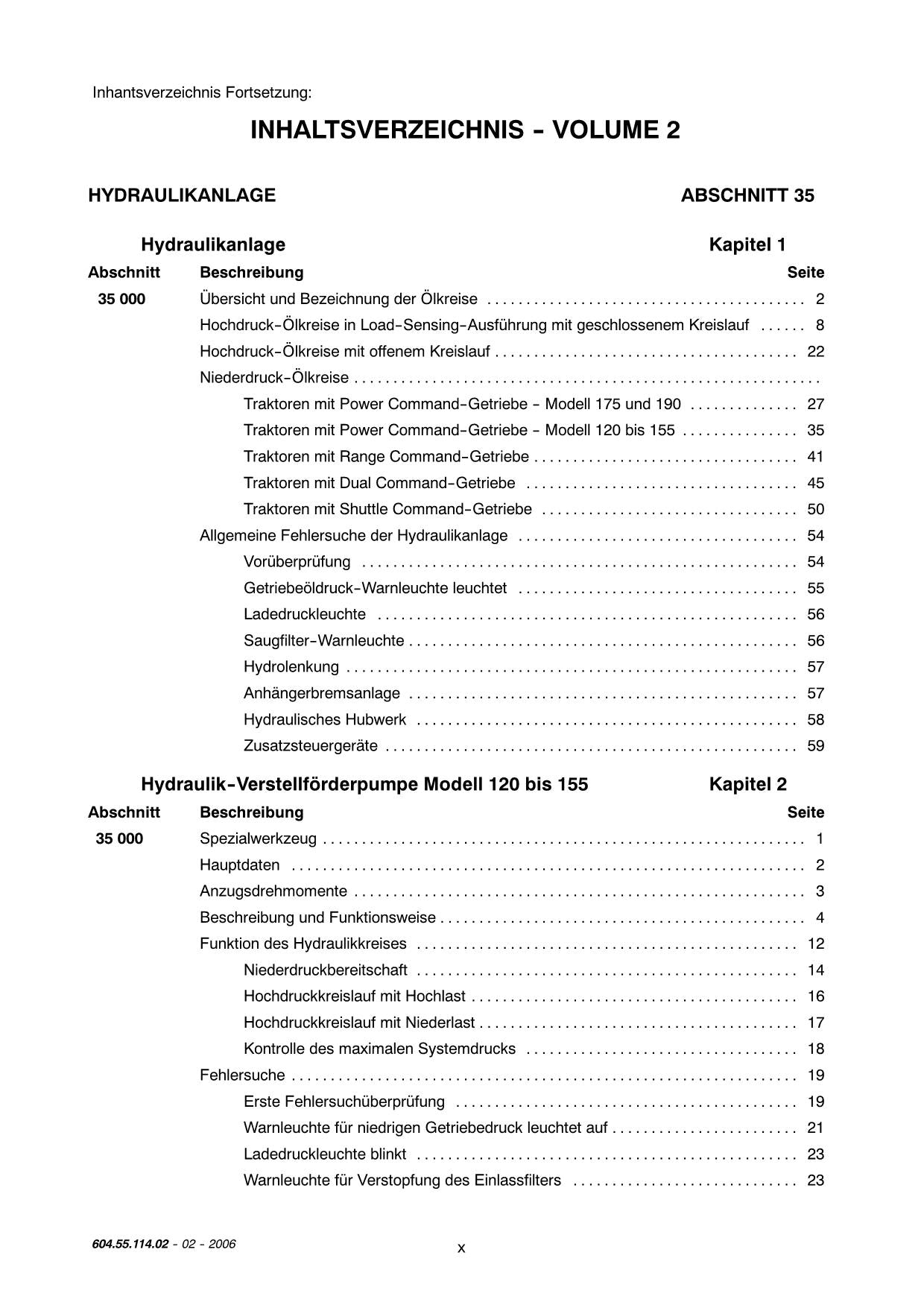 NEW HOLLAND TM120 TM130 TM140 TM155 TM175 TM190 TRAKTOR REPARATURHANDBUCH