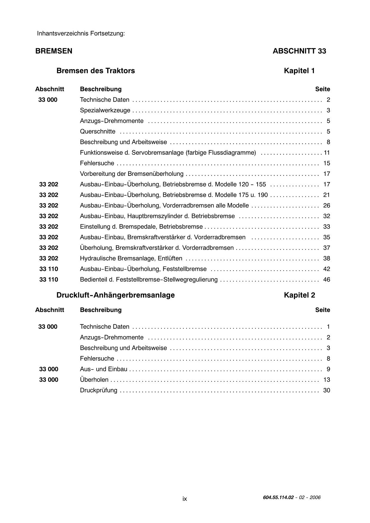 NEW HOLLAND TM120 TM130 TM140 TM155 TM175 TM190 TRAKTOR REPARATURHANDBUCH