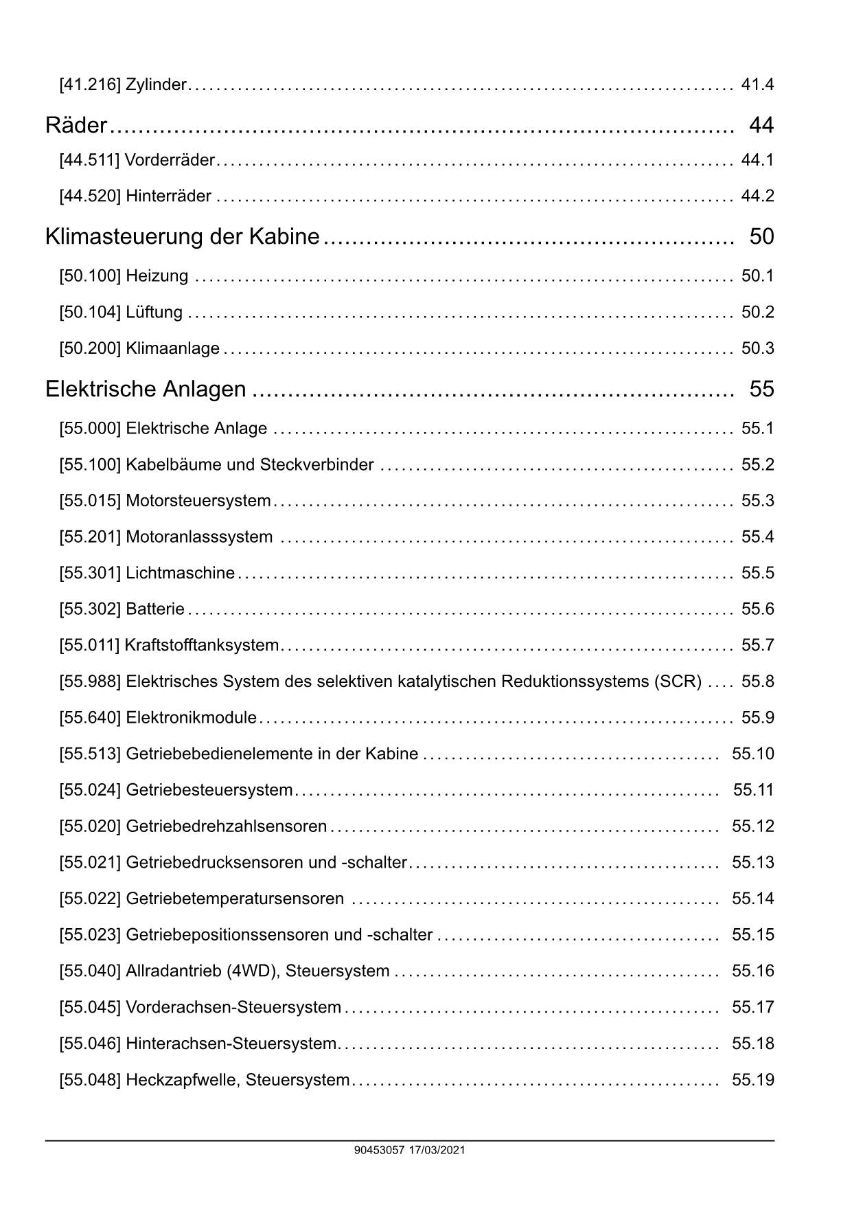 NEW HOLLAND T7.165S T7.175 T7.190 T7.210 T7.175 T7.225 TRAKTOR REPARATURHANDBUCH