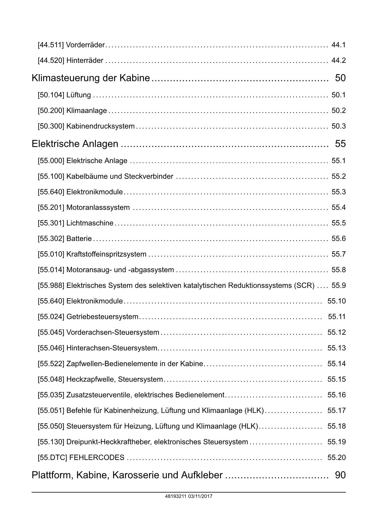 NEW HOLLAND T9.435 T9.480 T9.530 T9.565 T9.645 T9.700 TRAKTOR REPARATURHANDBUCH