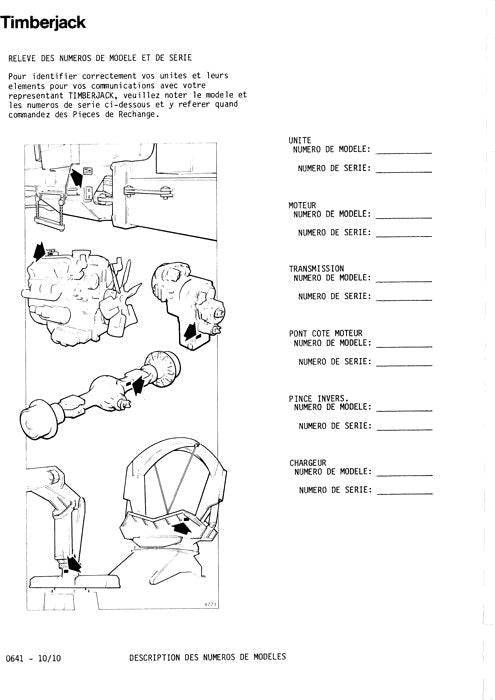 JOHN DEERE 520 CLAMBUNK PARTS CATALOG MANUAL