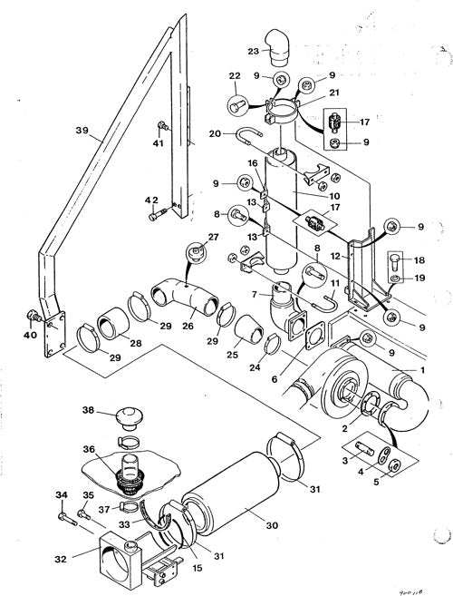 JOHN DEERE 933 933C CLAMBUNK PARTS CATALOG MANUAL 933123–933154