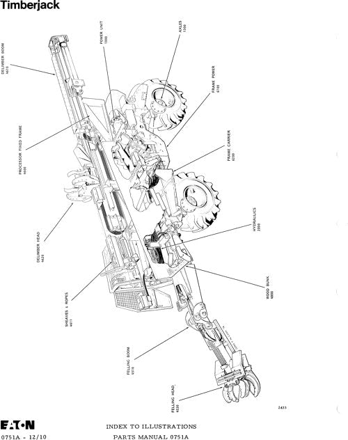 JOHN DEERE RW30 HARVESTER  PARTS CATALOG MANUAL