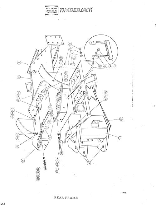 JOHN DEERE TJ30 HARVESTER  PARTS CATALOG MANUAL#1