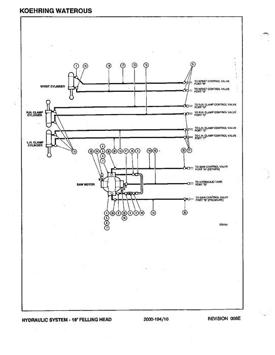 JOHN DEERE 18 INCH 608 STT DISC SAW FELLING HEAD PARTS CATALOG MANUAL