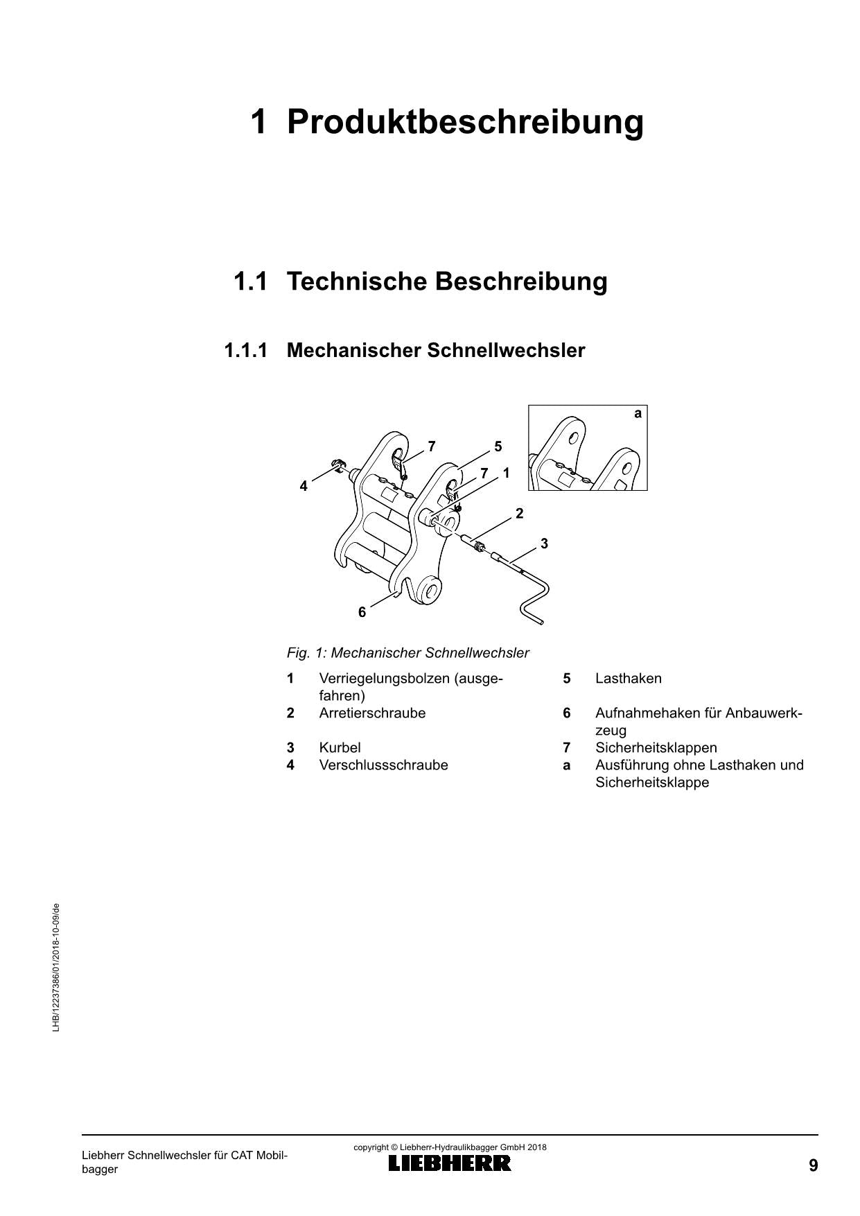 Liebherr SWA22 SWA33 SWA48 SWA66 SWA77 SWA92 SWA105 bagger Betriebsanleitung RU