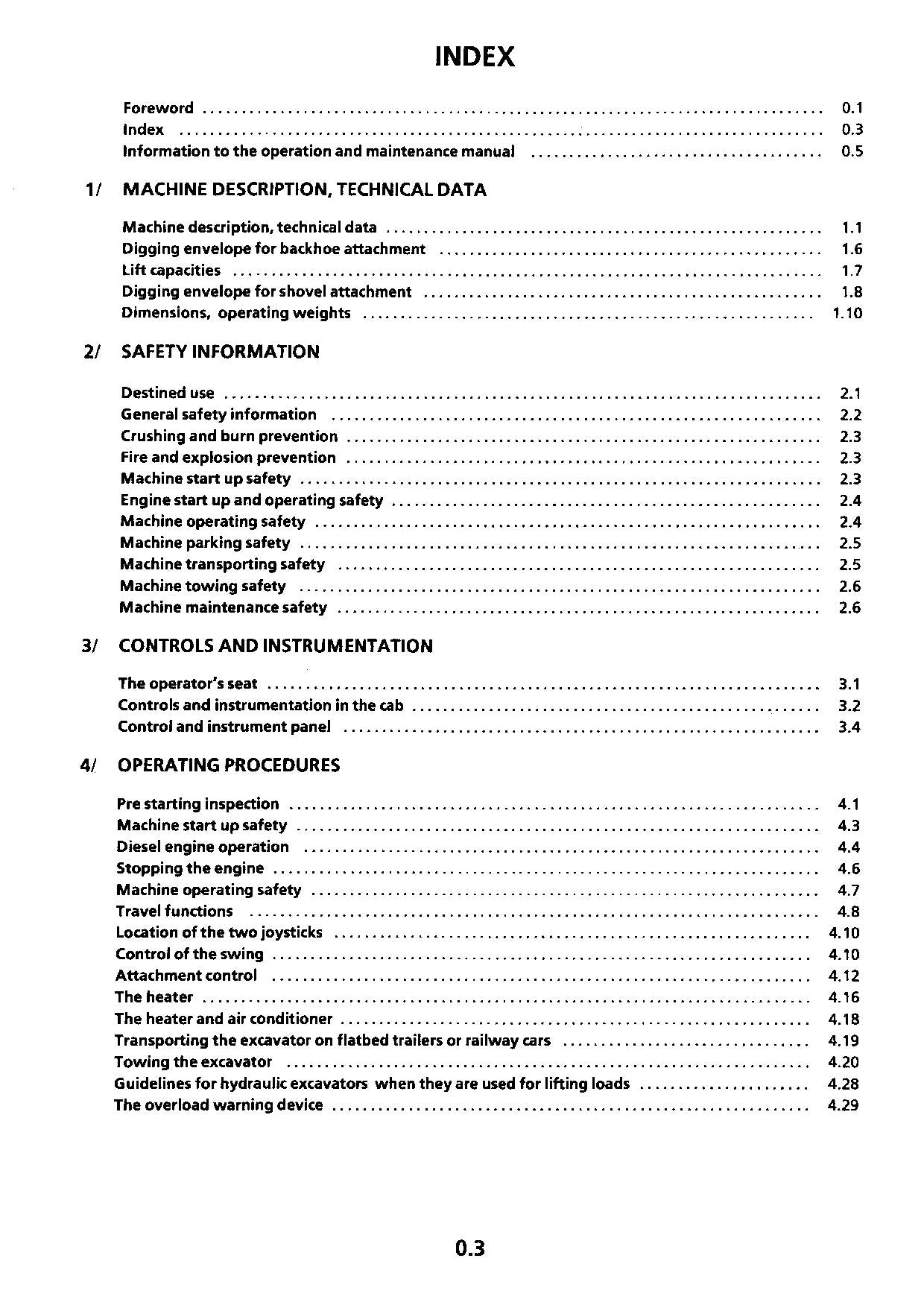 Liebherr R974 B Litronic Excavator Operators manual serial 408/1001