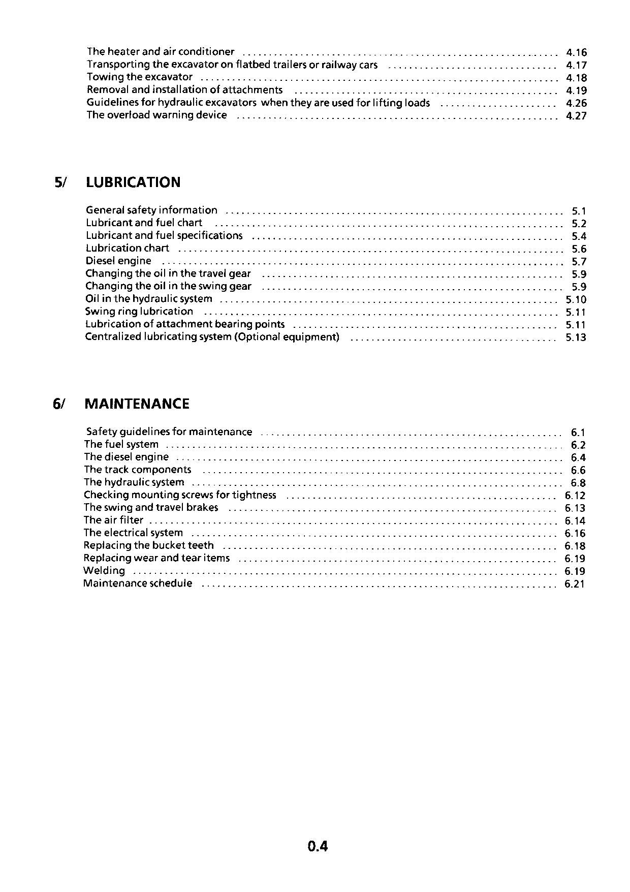 Liebherr R912 Litronic Excavator Operators manual serial 777