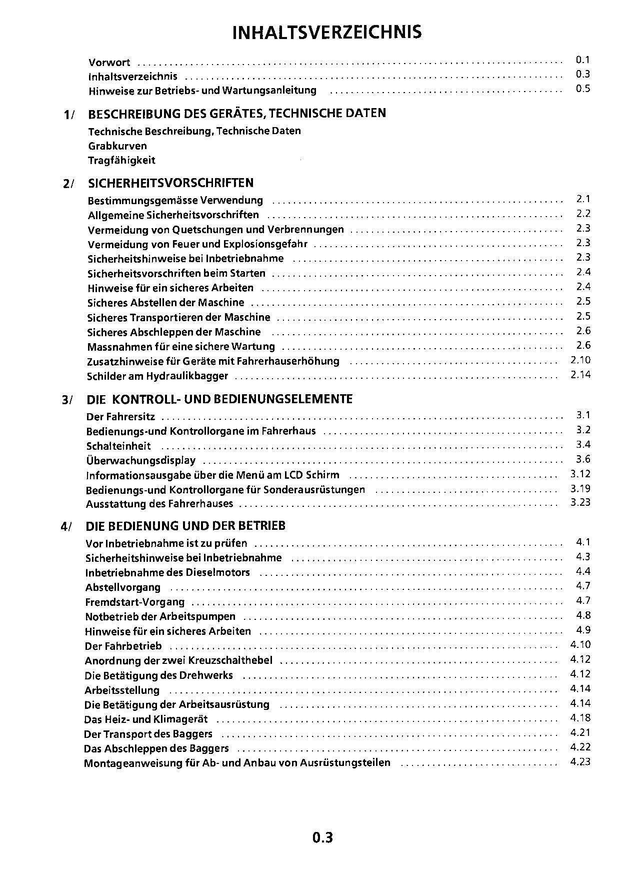 Liebherr R934 Litronic Hydraulikbagger Manuel d'instructions 8504067